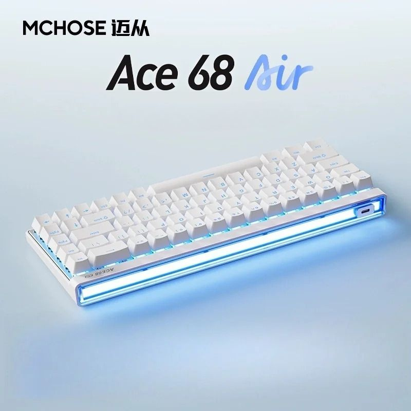MCHOSE Ace 68 Air Игровая клавиатура 8K 0,01 мм Магнитный
