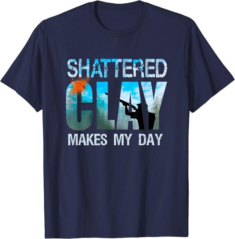 Футболка Футболка Skeet Trap Clay Shotgun Shooting Sporting Gifts T-Shirt #1