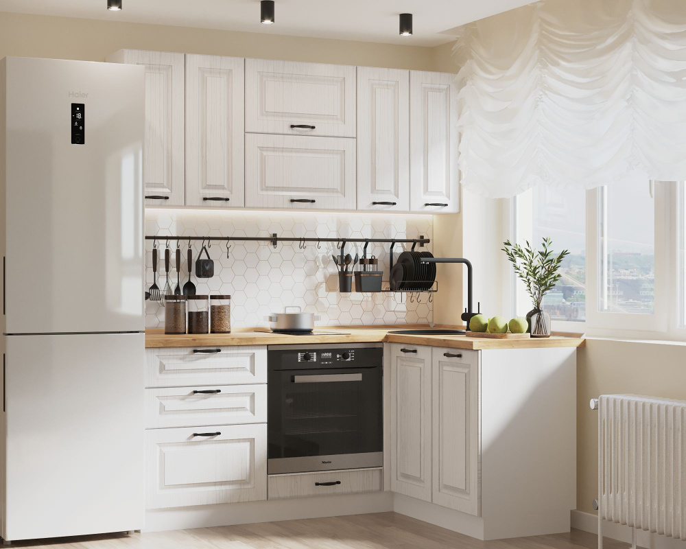 Кухонный гарнитур угловой Рафаэлло 1400-1800 мм купить c доставкой на ...