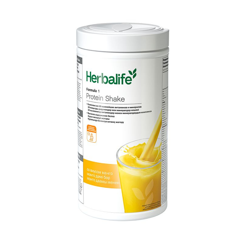 Протеиновый коктейль "Формула 1" со вкусом Манго, Herbalife Гербалайф #1