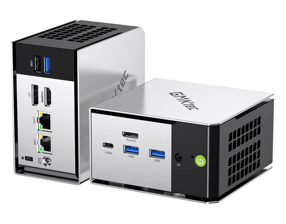 GMKtec Мини-ПК Nucbox M8,LPDDR5 6400 Мбит/с,USB4+Oculink (AMD