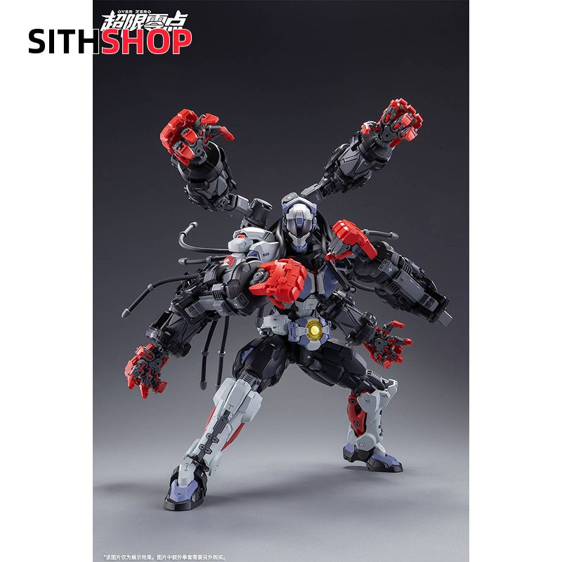 модель HEMOXIAN Over Zero Nukes BAKI (Full Set) Boxer Unit & Weapon Pack 1/10 Scale Model Kit #1