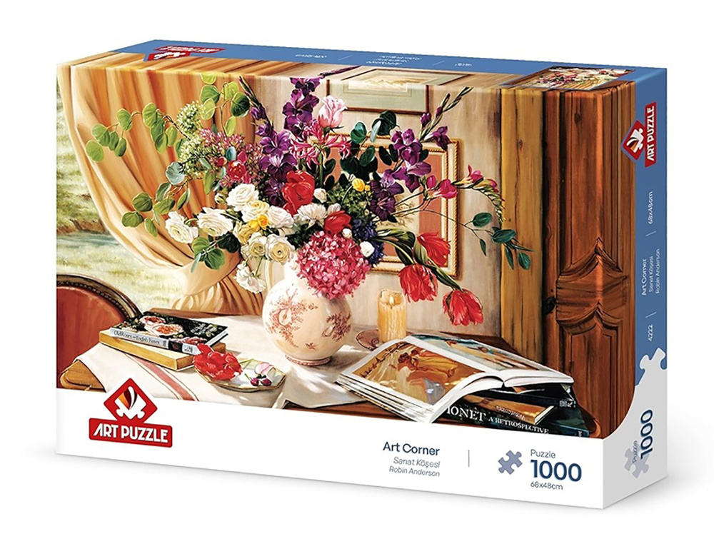 Пазл для взрослых Art Puzzle 1000 деталей, элементов: Уголок творчества #1