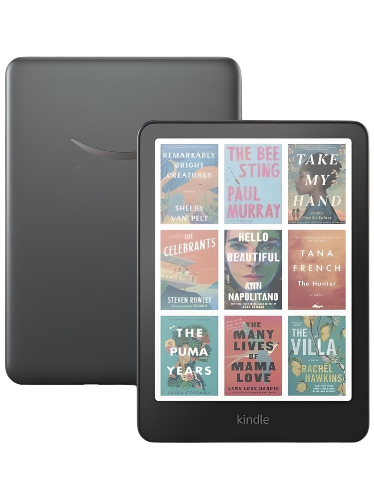 Amazon Kindle 7" Электронная книга Colorsoft Signature Edition 16GB, черный, серый металлик #1