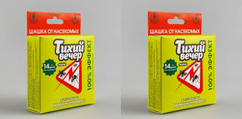 Шашка дымовая от комаров «Тихий Вечер»: купить в Украине с доставкой