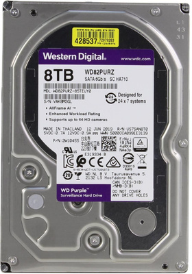 Внутренние жесткие диски WESTERN DIGITAL WD82PURZ купить на OZON