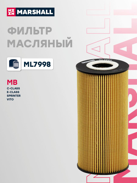 Фильтр масляный Mercedes-Benz C-Class 93-01 / E-Class 84-03