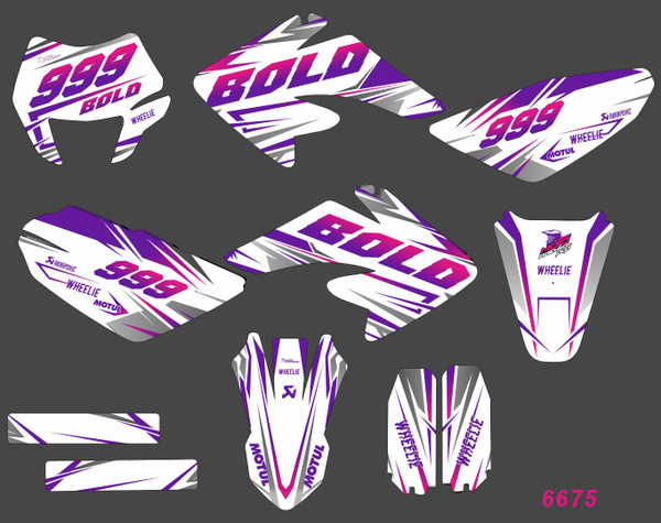 Наклейки на питбайк Kayo crf, Regulmoto seven medalist BOLD