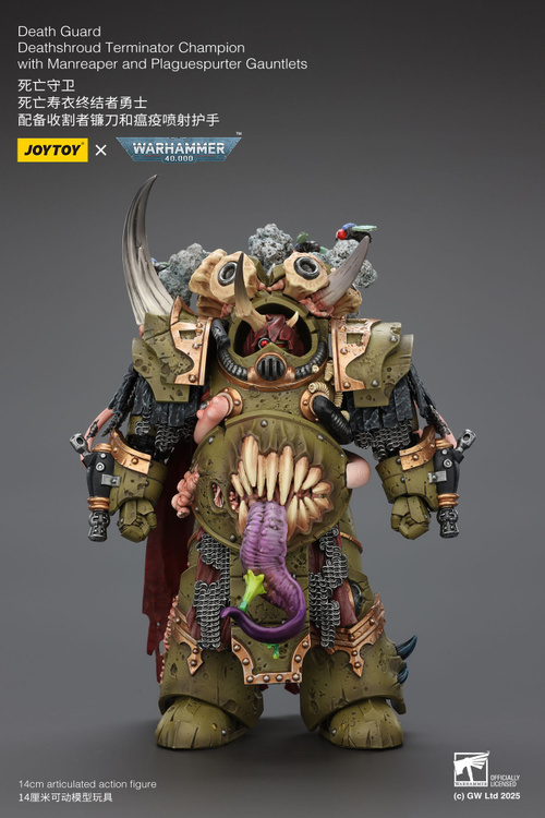 Официальная лицензия Подвижная фигурка JOYTOY Warhammer 40K 1/18
