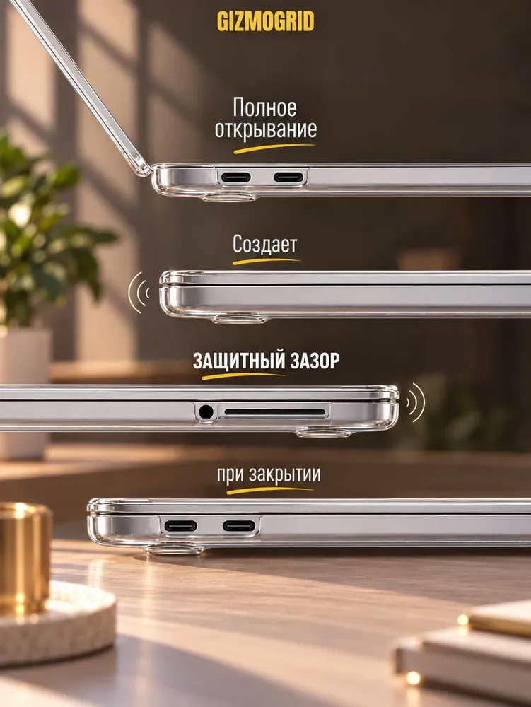 Чехол Macbook Neo A3404 2026, для 13, фото 3
