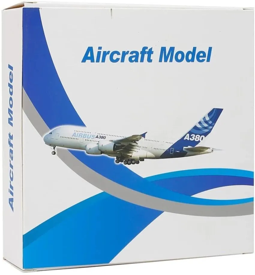 Модель самолета металлическая Airbus A330 - 15 см., вариант, фото 6