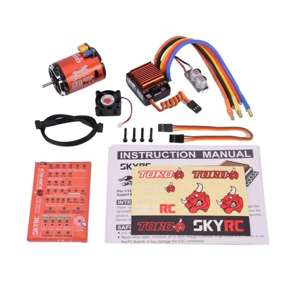 SkyRC Cheetah 1/10 CS60 3250KV 10.5Т motor + 60A ESC SkyRC Cheetah 1/10 CS60 3250KV 10.5Т motor + 60A ESC