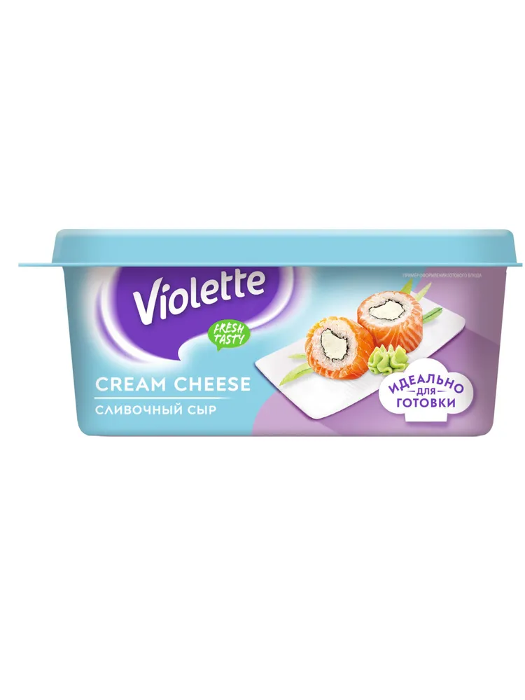 Сыр творожный Cream Cheese сливочный 70%, 400 г, Violette, 400 г, фото 4