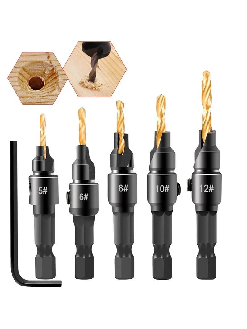 НаборзенковоксосверламиПрактик,5шт