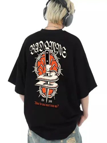 Футболка Bad Omens оверсайз