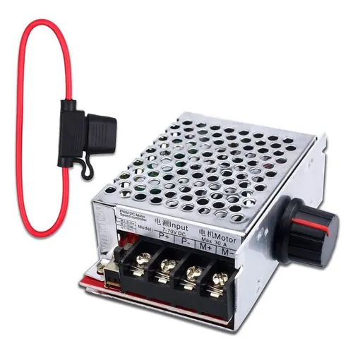 7-70 В 30 А ШИМ DC контроллер скорости двигателя переключатель управления 12 В 24 В 36 В 48 В с пред