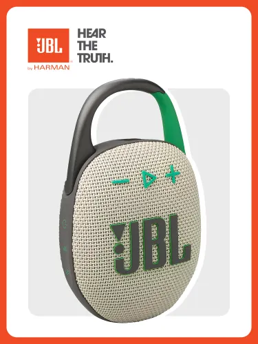 Колонка беспроводная портативная Clip 5, с Bluetooth, зеленый