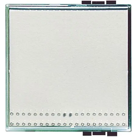 Прозрачная клавиша для любых устройств BTICINO 2 модуля LivingLight Kristall