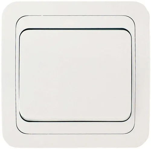 Makel Мимоза Бел.-Бел. Выкл. 1-кл. IP20 СП 12001