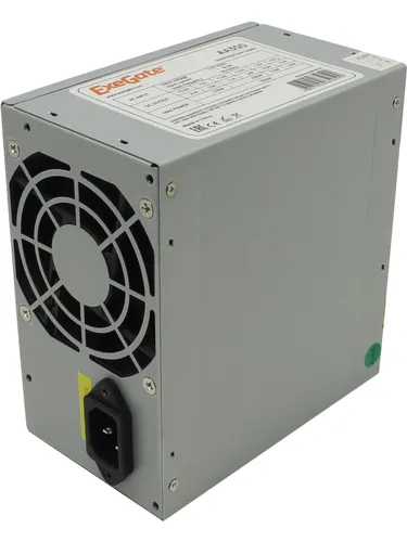 ExeGate EX253681RUS Блок питания AA350 , 350Вт, 80мм, серебрянный