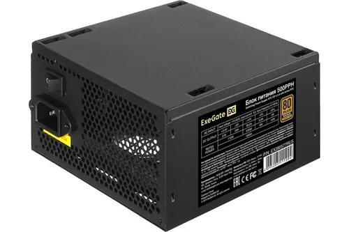 Блок питания, 500 Вт, ATX 12V v2.4, 8А, ExeGate (EX280577RUS)