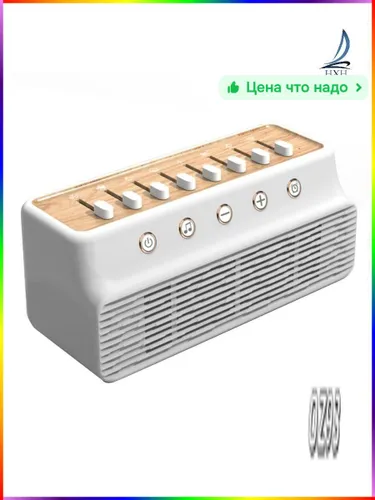 Bluetooth акустика 2x5 Вт с литиевой батареей и диапазоном 100 Гц-20 кГц