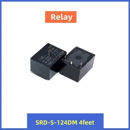 3pcs Реле SRD-S-124DM 4pin 12V 10A 1НО запчасти для чайников, авто
