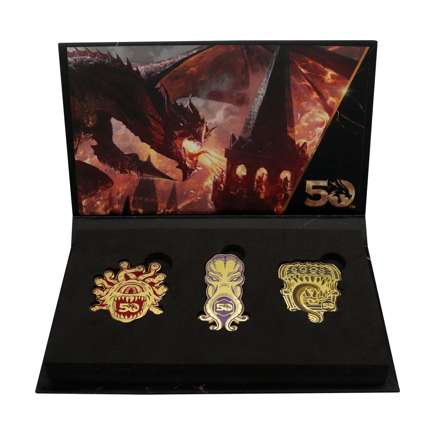 Коллекционный набор значков Подземелья и драконы / Dungeons & Dragons 50th Anniversary