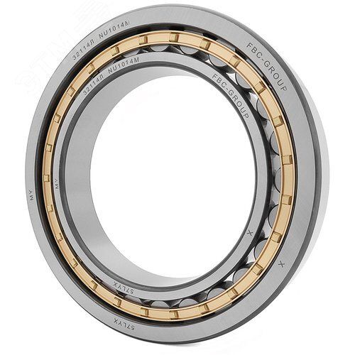 Подшипник роликовый цилиндрический FBC NU1014 M, 70 110 20 мм Подшипник роликовый цилиндрический FBC NU1014 M, 70 110 20 мм