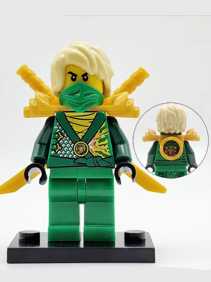 Фигурка Ллойд в костюме перезагрузки / Ниндзяго / Минифигурка Ninjago