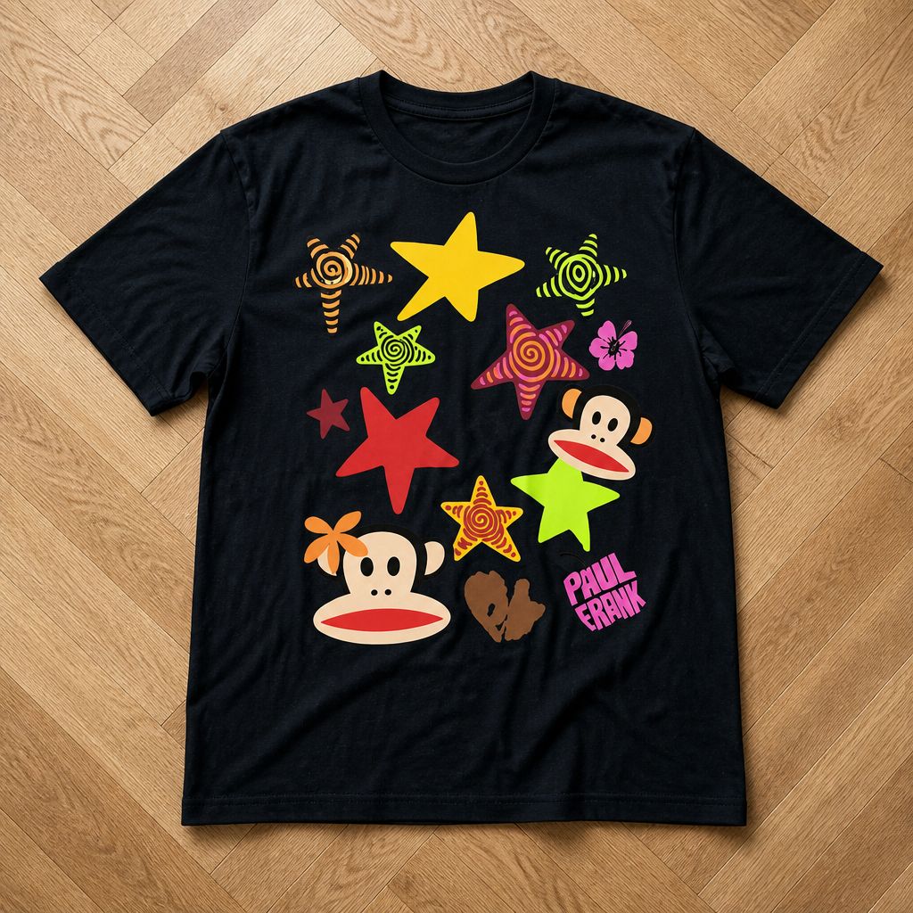 Футболка Paul Frank новая y2k flat_lay