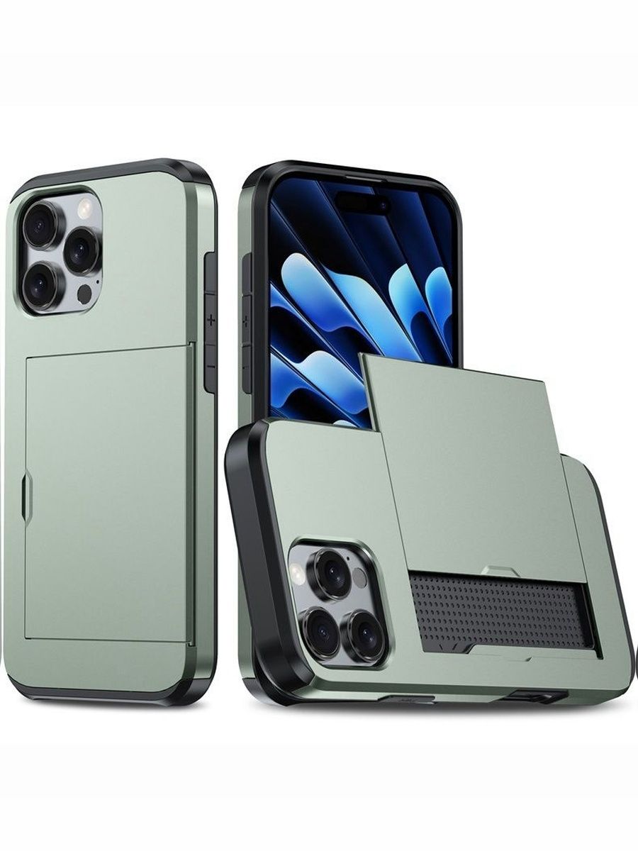 智能手机壳 用于 Apple iPhone 16e, Apple iPhone 15 Plus, 硅胶, 绿色