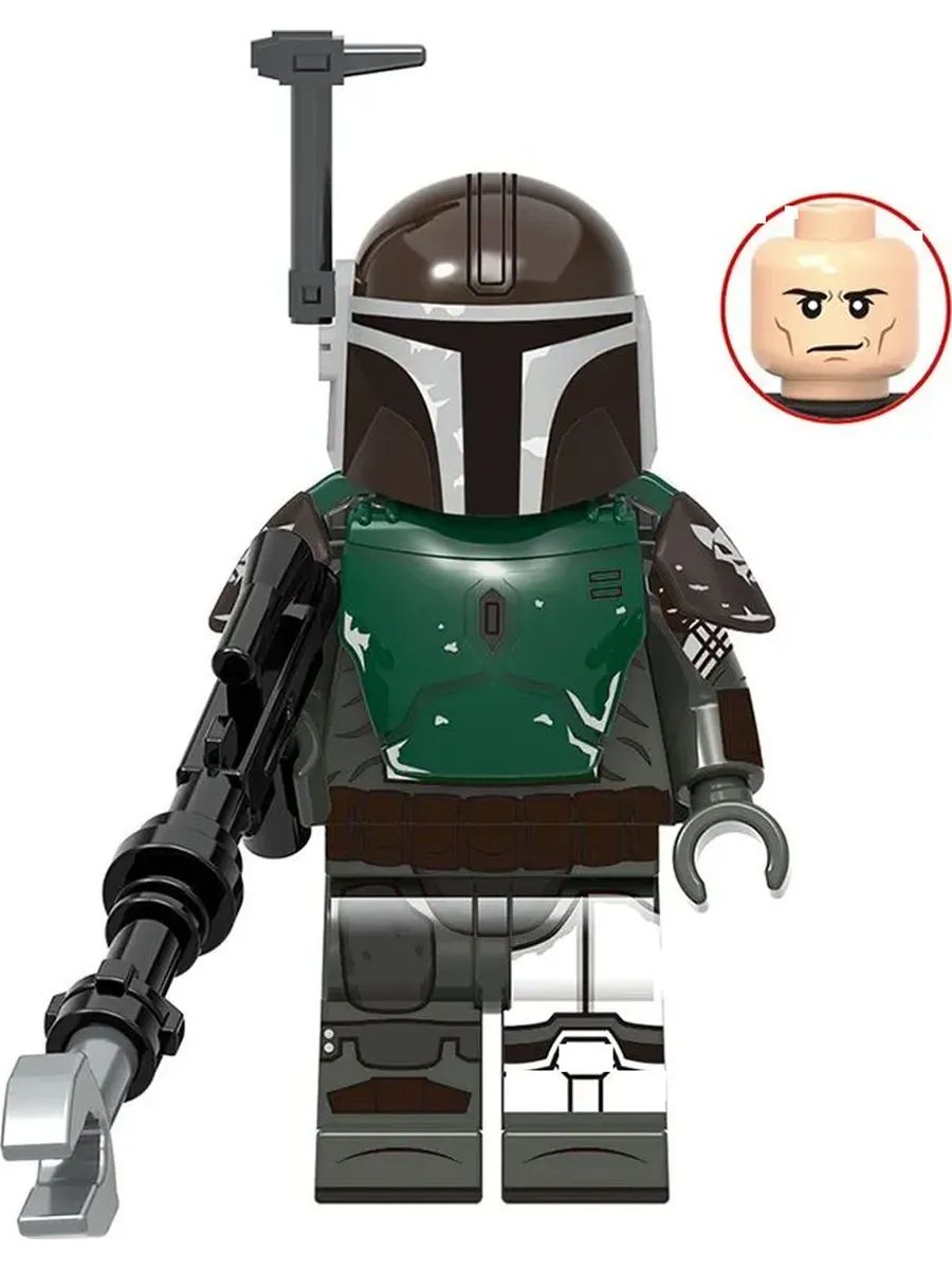 Фигурка Мандалорец в зелёной броне, Star Wars Звёздные войны