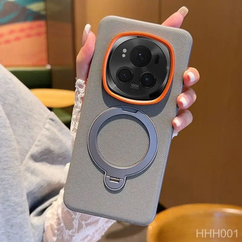 智能手机壳 用于 Honor Magic 6 Pro, 金属, 浅灰色