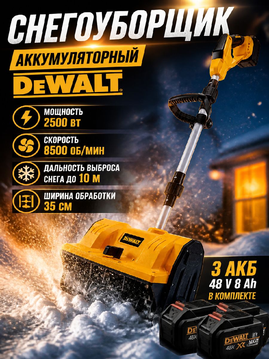 DeWalt 除雪机, 2.03 马力, 32 厘米