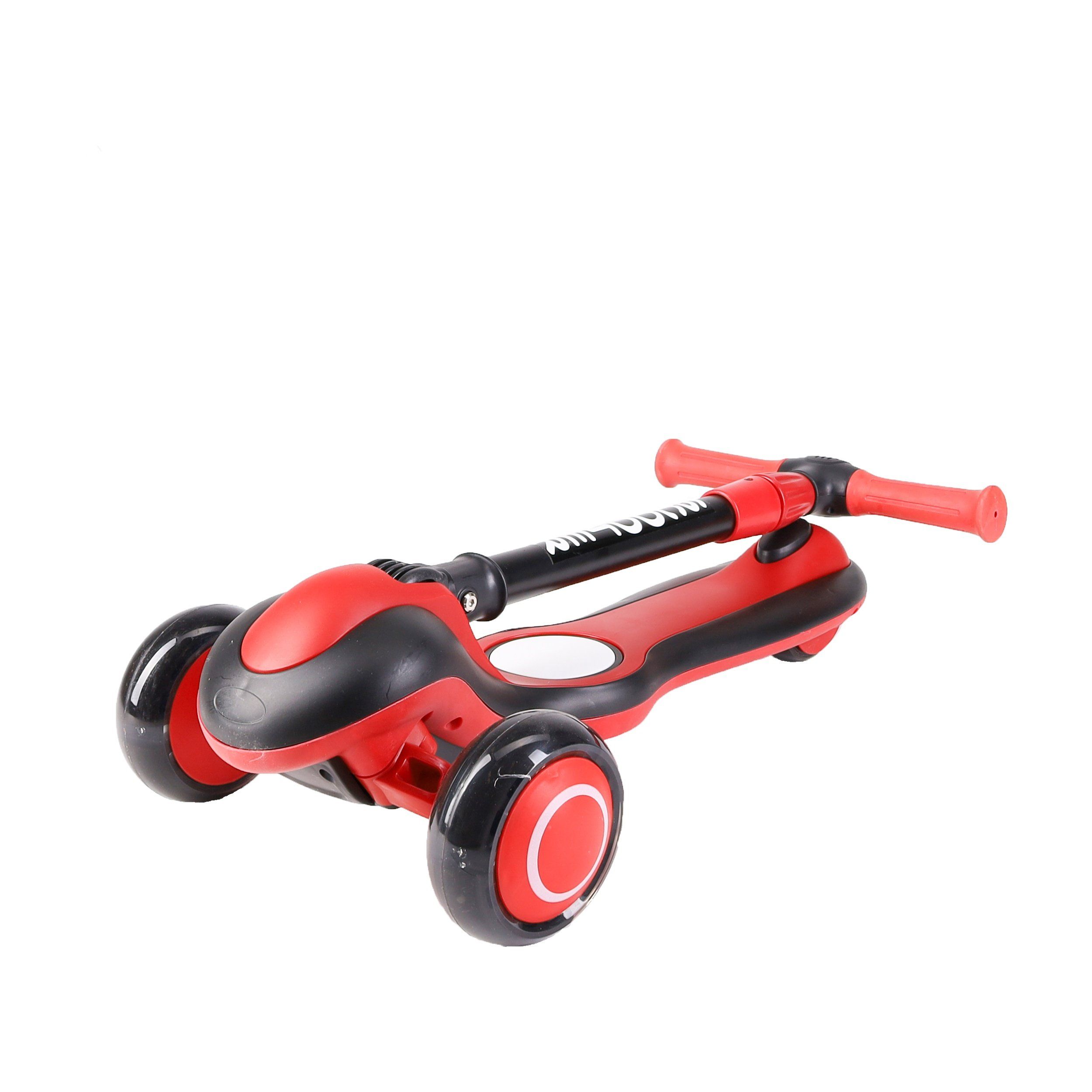 Самокат 3-х колесный SCOOTER Infinity, красный Самокат 3-х колесный SCOOTER Infinity, красный