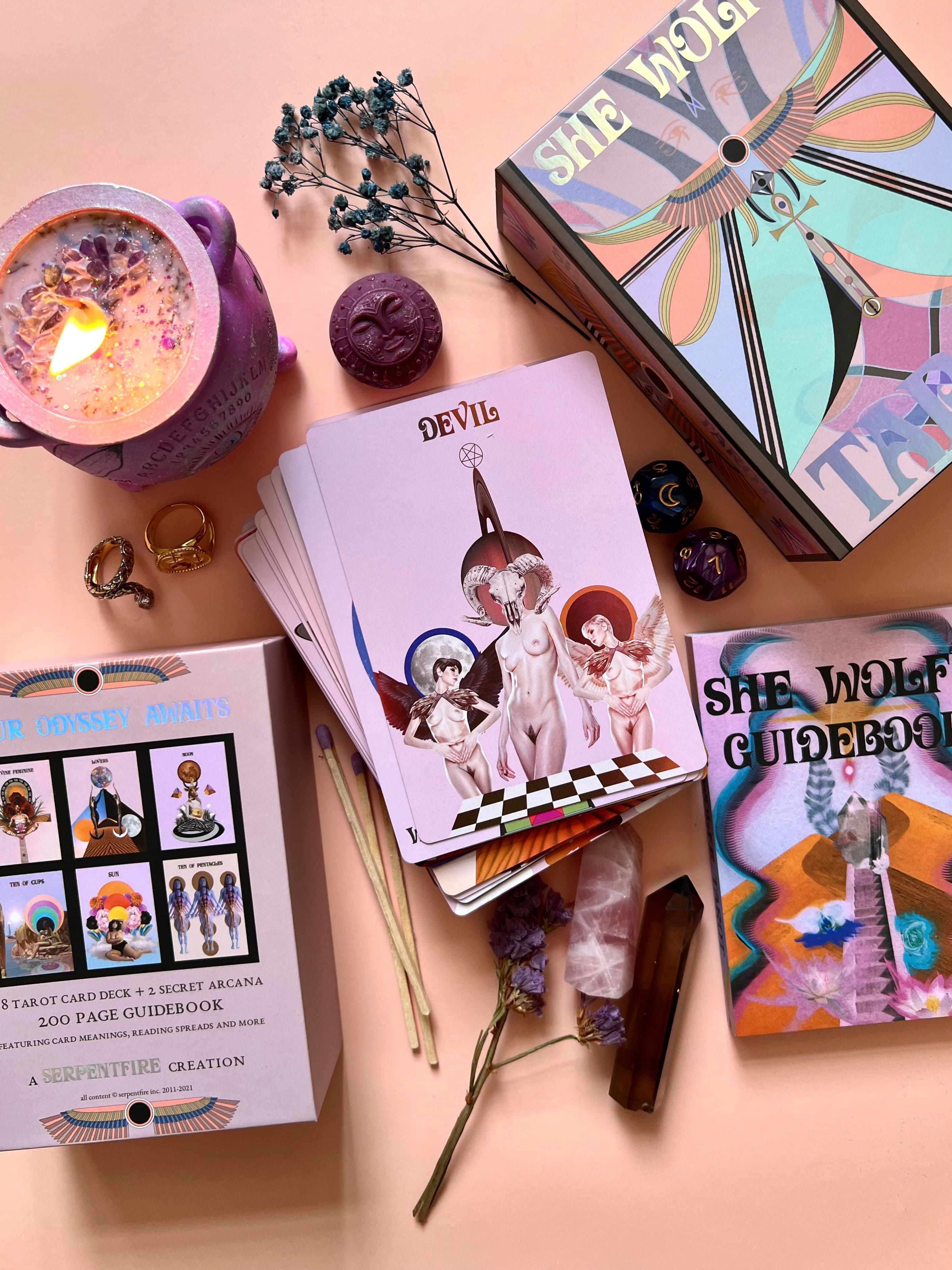 Таро Она Волчица / She Wolfe Tarot купить на OZON по низкой цене