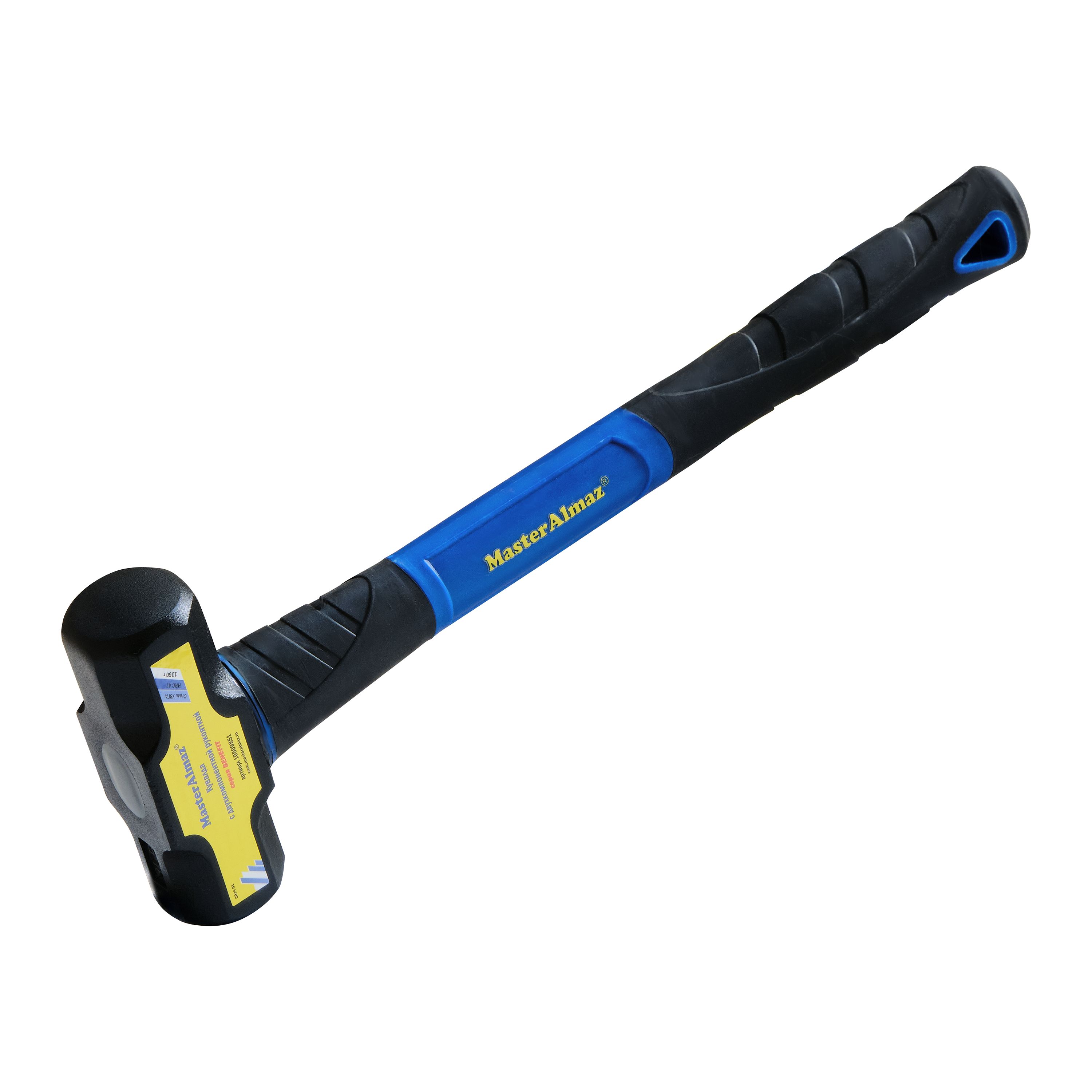 Кувалдадлязабиваниякрупногокрепежа1300г,фиберглассоваярукоятка