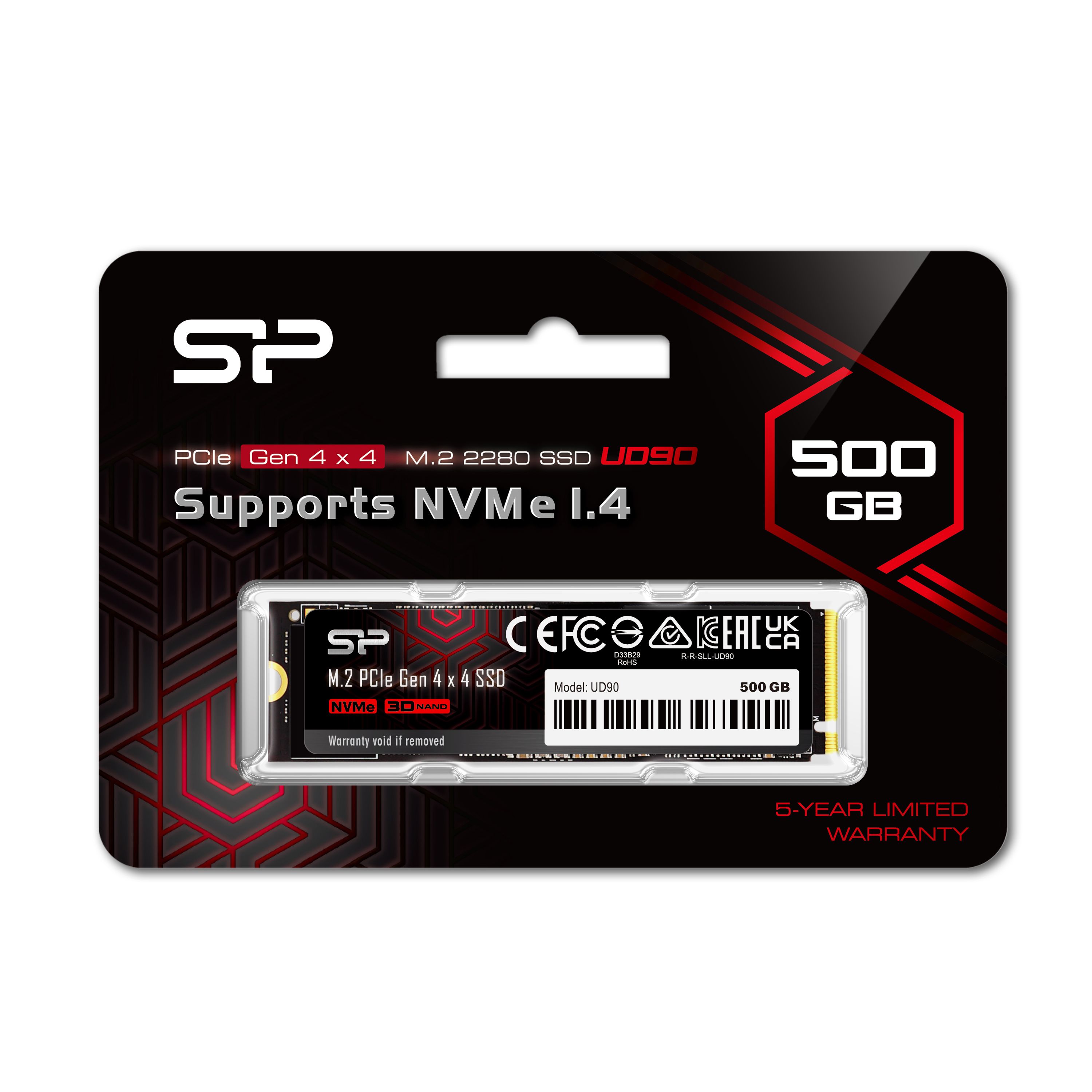 500 ГБ Внутренний SSD-диск Silicon Power 3D NAND 2280