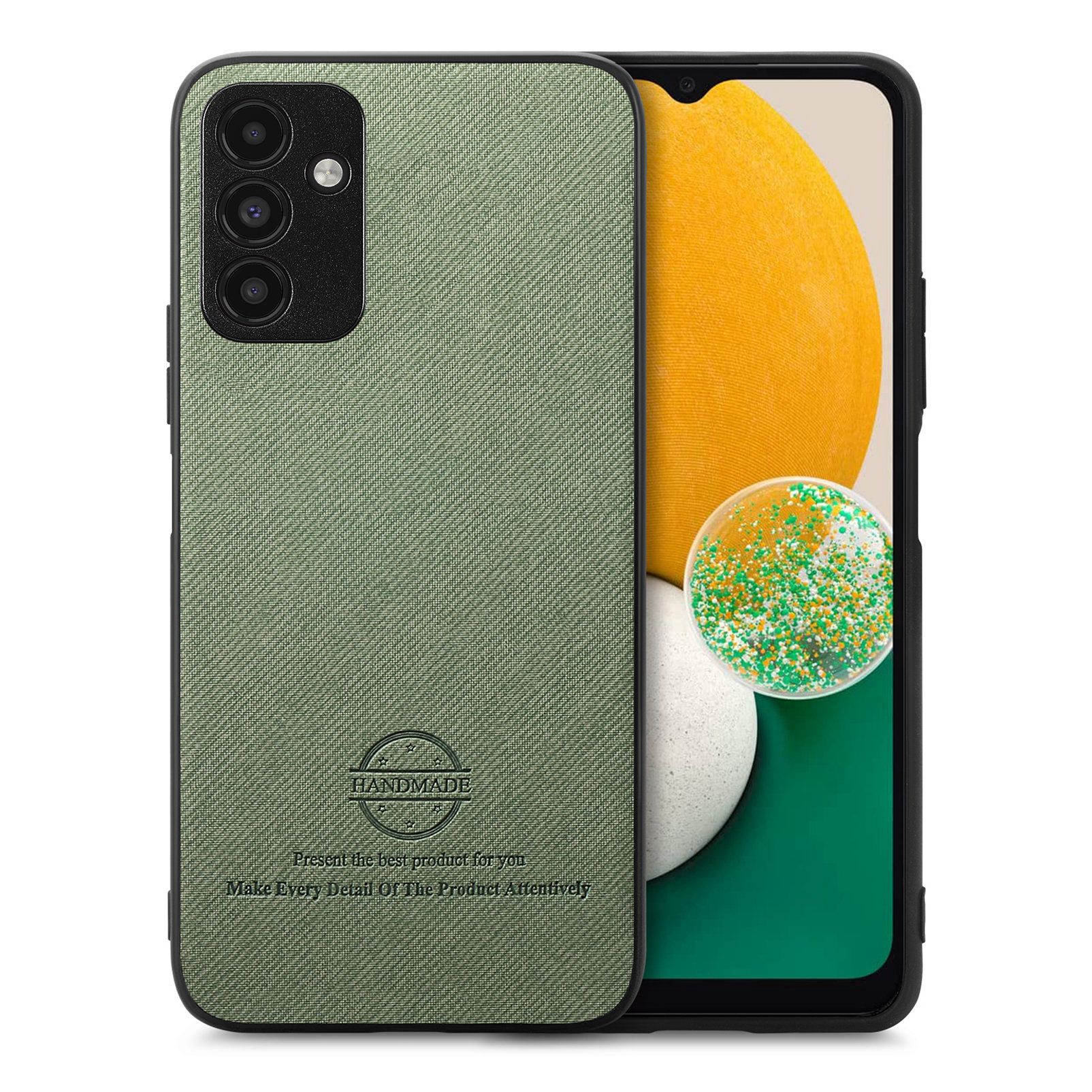 智能手机壳 用于 Samsung Galaxy A04S, 热塑性聚氨酯, 绿色