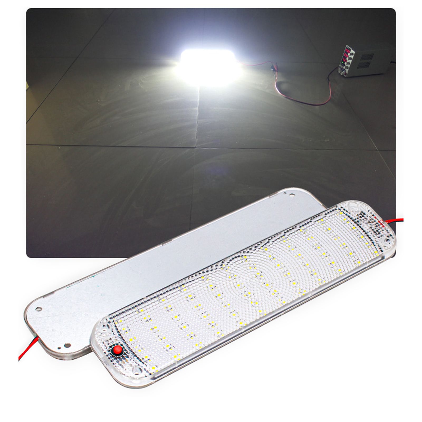 72LED12-24Всветодиодныйсветильникдлячтениявавтомобилесвыключателем