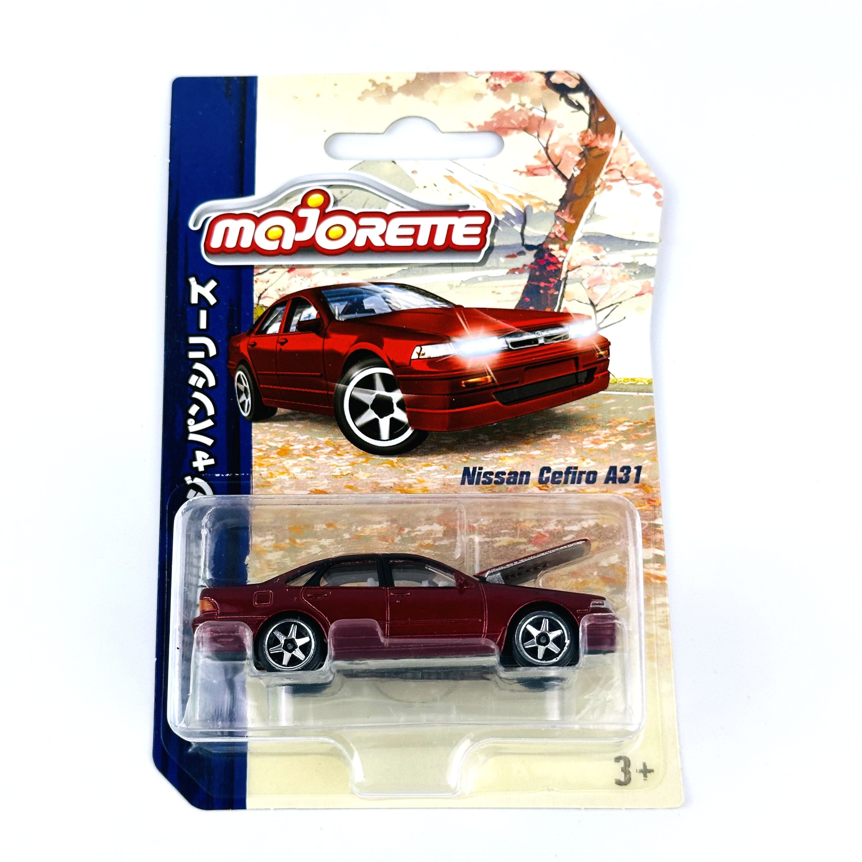 Машинка Majorette 1/64 diecast Alloy car model NISSAN Cefiro A31 red ...
