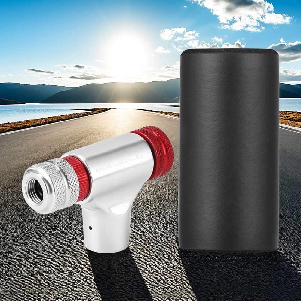 ПортативныйCO2насосскнопкойBENGGUOдлявелосипедов