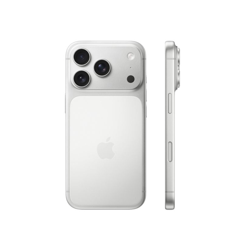Apple Смартфон iPhone 17 Pro Max Sim+eSim 12/1 ТБ, Nano-SIM, eSIM, серебристый