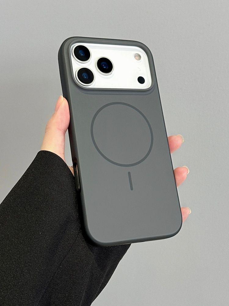 智能手机壳 用于 Apple iPhone 17 Pro Max, 热塑性聚氨酯, 黑色