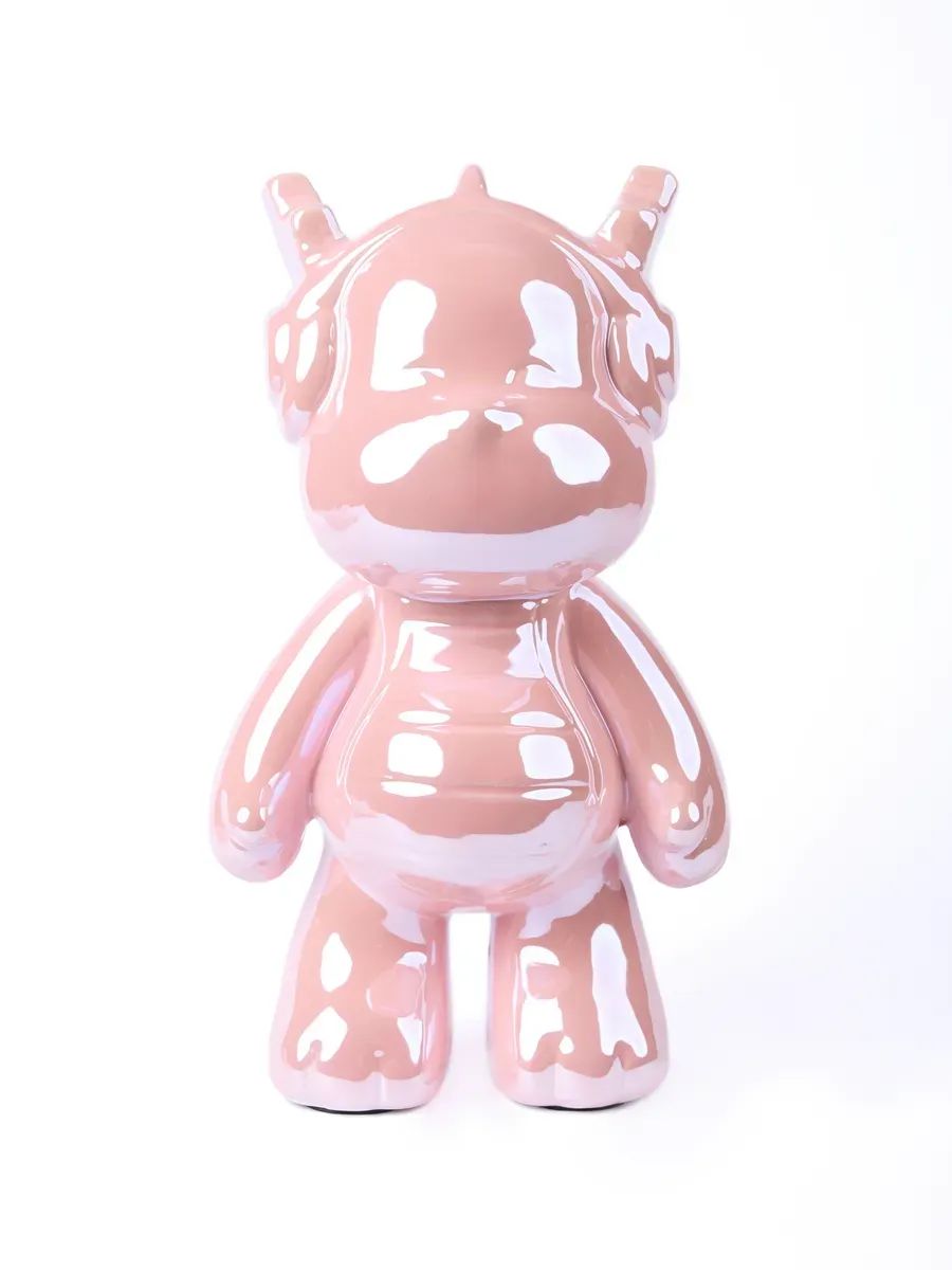 Медведь космонавт bearbrick Розовый 26cm ZG794-1C