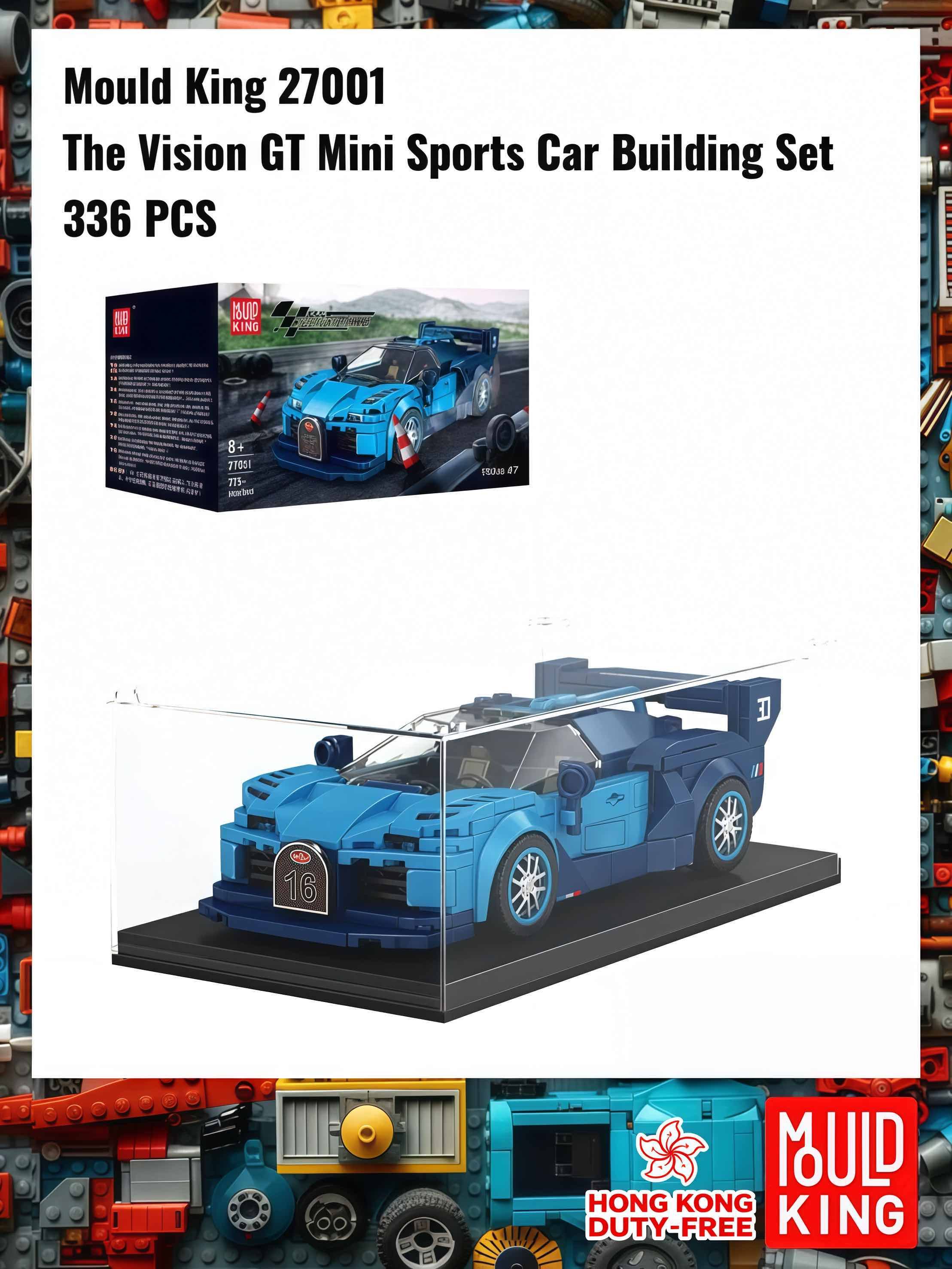 Пластиковый конструктор Mould King 27001 The Vision GT Mini Sports Car ...