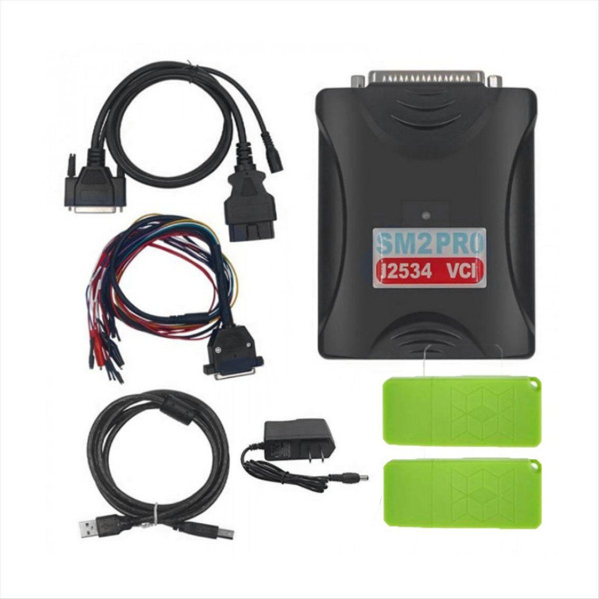 Программатор ЭБУ SM2 Pro J2534 VCI с USB-разъемом для чтения и записи ...