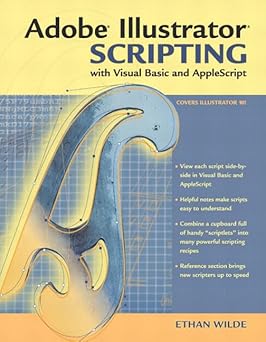 Adobe Illustrator Scripting with Visual Basic and AppleScript купить на ...