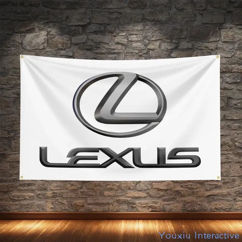 Флаг плакат баннер Lexus Лексус купить на OZON по низкой цене (3429894552)